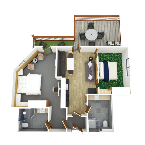 Apartement Matschöl Serfaus Furgler Skizze
