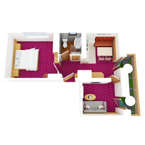 Apartement Matschöl Serfaus Pezid Skizze
