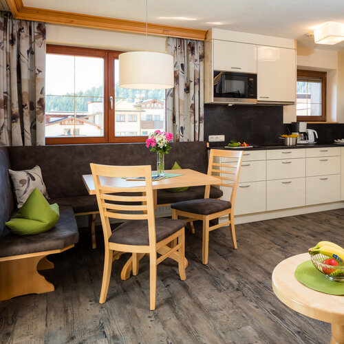 Apartement Matschöl Serfaus Hög Küche
