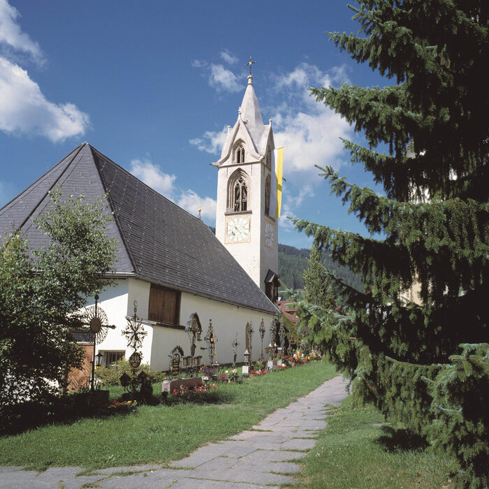  Apartement Matschöl Serfaus Kirche Sommer